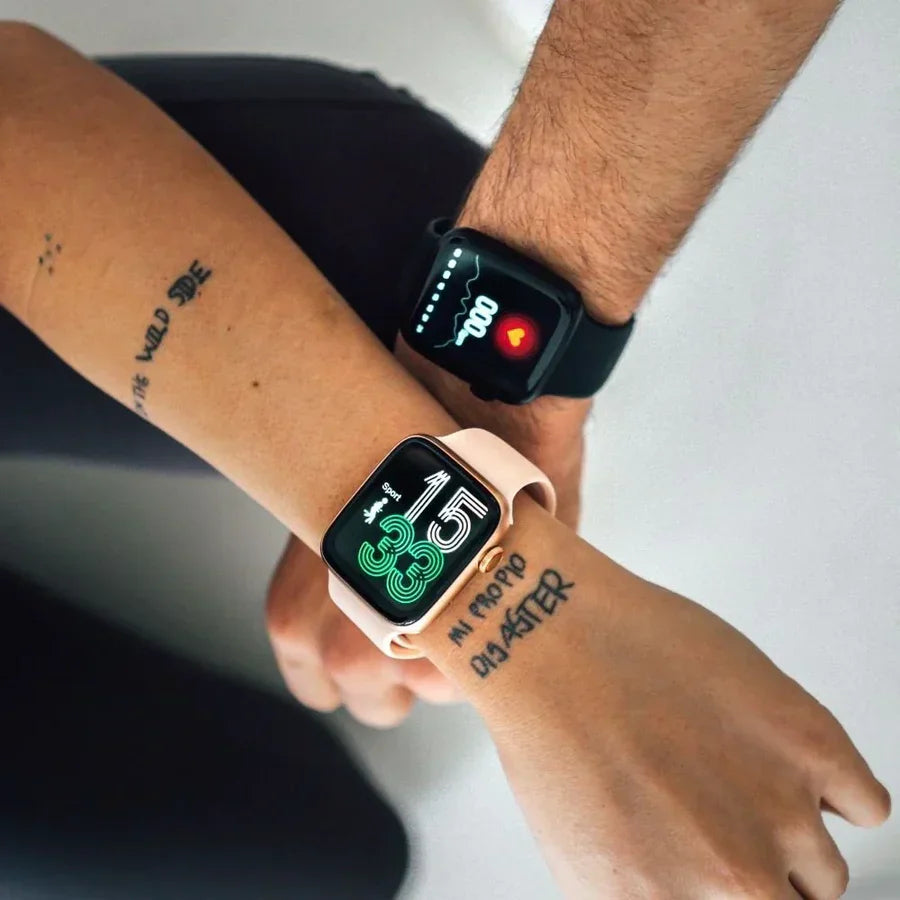 Montre Connectée avec Fréquence Cardiaque | 10 Modes Sportifs et Design Mince