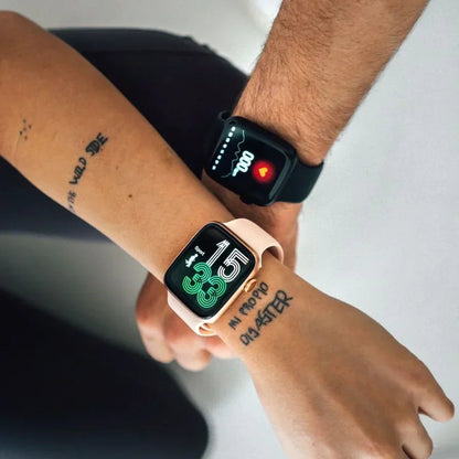 Montre Connectée avec Fréquence Cardiaque | 10 Modes Sportifs et Design Mince