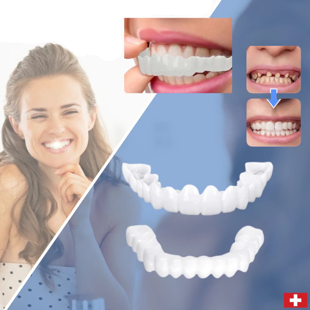 Facettes Dentaires Réutilisables | Sourire Parfait et Confort Optimal