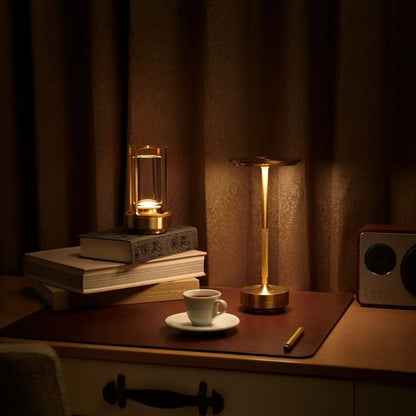 Lampe Sans Fil Élégante | Lumière Ajustable et Résistante à l'Eau