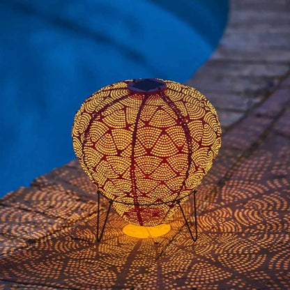 Lanterne Solaire Décorative pour Jardin | Ambiance Chaleureuse et Écologique