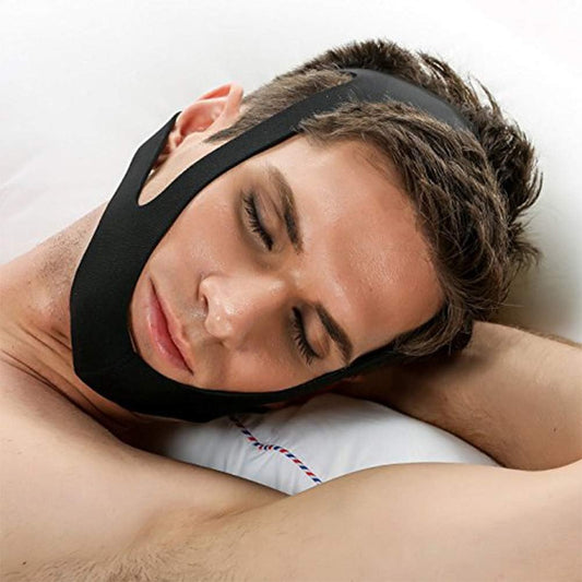 Bandeau Anti-Ronflement Confortable | Sommeil Réparateur et Silencieux