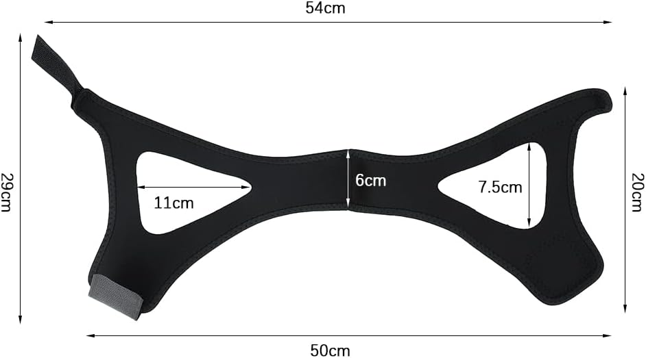 Bandeau Anti-Ronflement Confortable | Sommeil Réparateur et Silencieux
