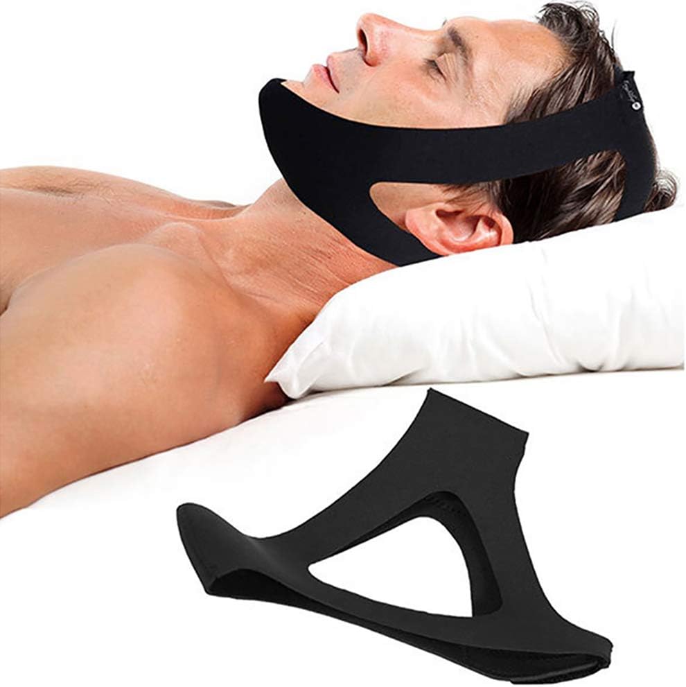 Bandeau Anti-Ronflement Confortable | Sommeil Réparateur et Silencieux