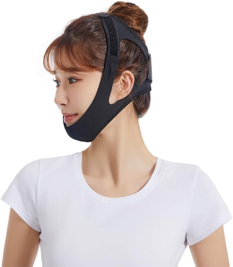Bandeau Anti-Ronflement Confortable | Sommeil Réparateur et Silencieux