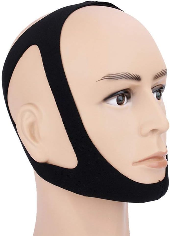 Bandeau Anti-Ronflement Confortable | Sommeil Réparateur et Silencieux