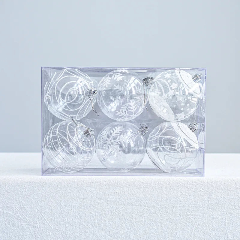 Boules de Noël Suspendues | Décorations Élégantes et Incassables
