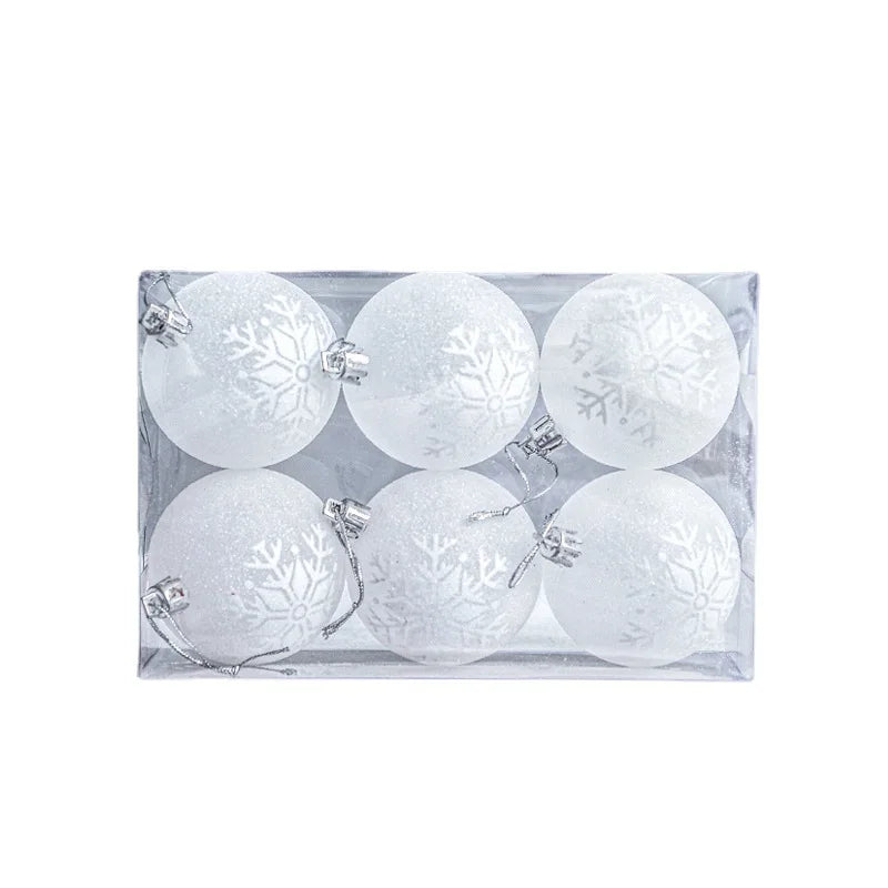 Boules de Noël Suspendues | Décorations Élégantes et Incassables