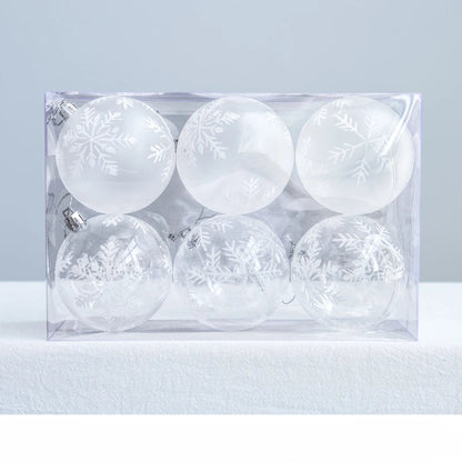 Boules de Noël Suspendues | Décorations Élégantes et Incassables