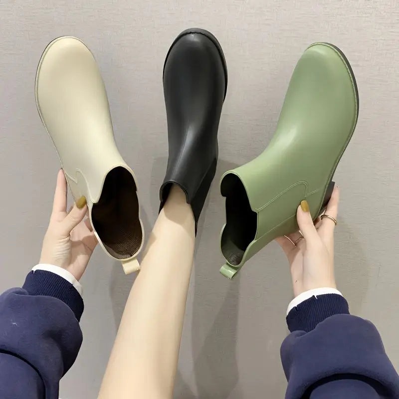 Bottes de Pluie Imperméables pour Femmes | Confort et Stabilité en Toutes Circonstances