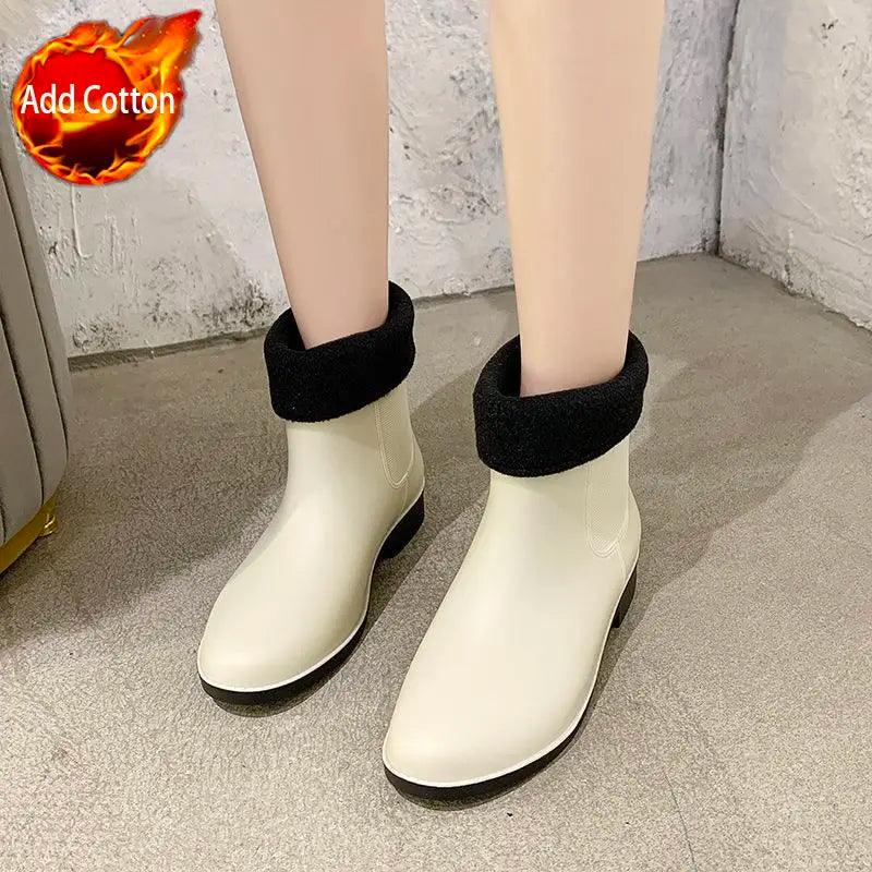Bottes de Pluie Imperméables pour Femmes | Confort et Stabilité en Toutes Circonstances