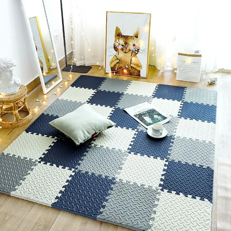 Tapis de Jeu en Mousse pour Bébé | Non Toxique et Absorbant les Chocs