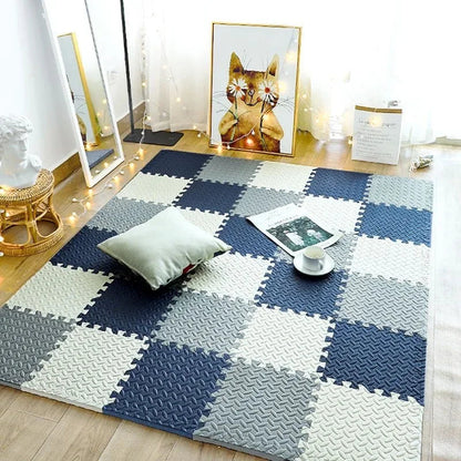 Tapis de Jeu en Mousse pour Bébé | Non Toxique et Absorbant les Chocs