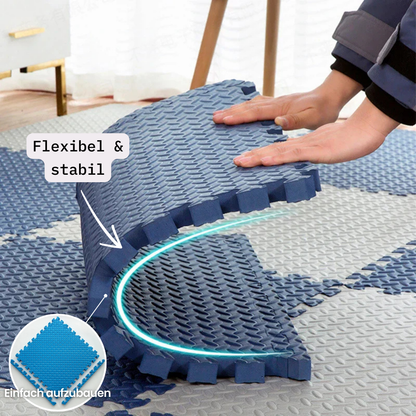 Tapis de Jeu en Mousse pour Bébé | Non Toxique et Absorbant les Chocs