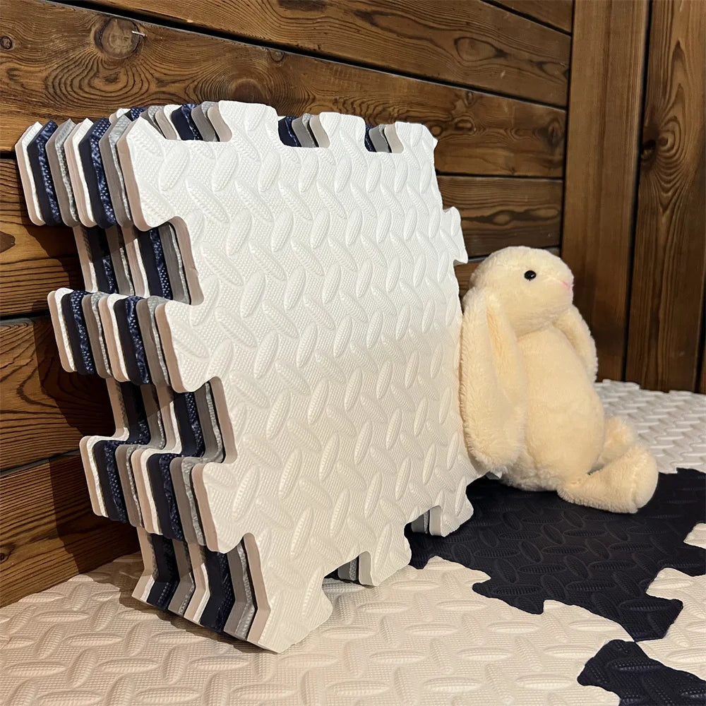 Tapis de Jeu en Mousse pour Bébé | Non Toxique et Absorbant les Chocs