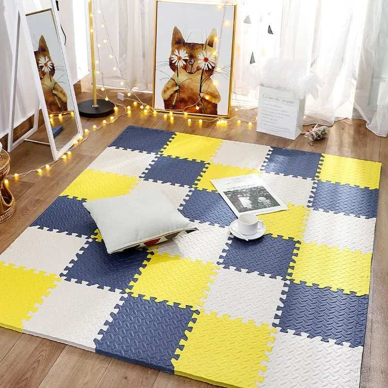 Tapis de Jeu en Mousse pour Bébé | Non Toxique et Absorbant les Chocs