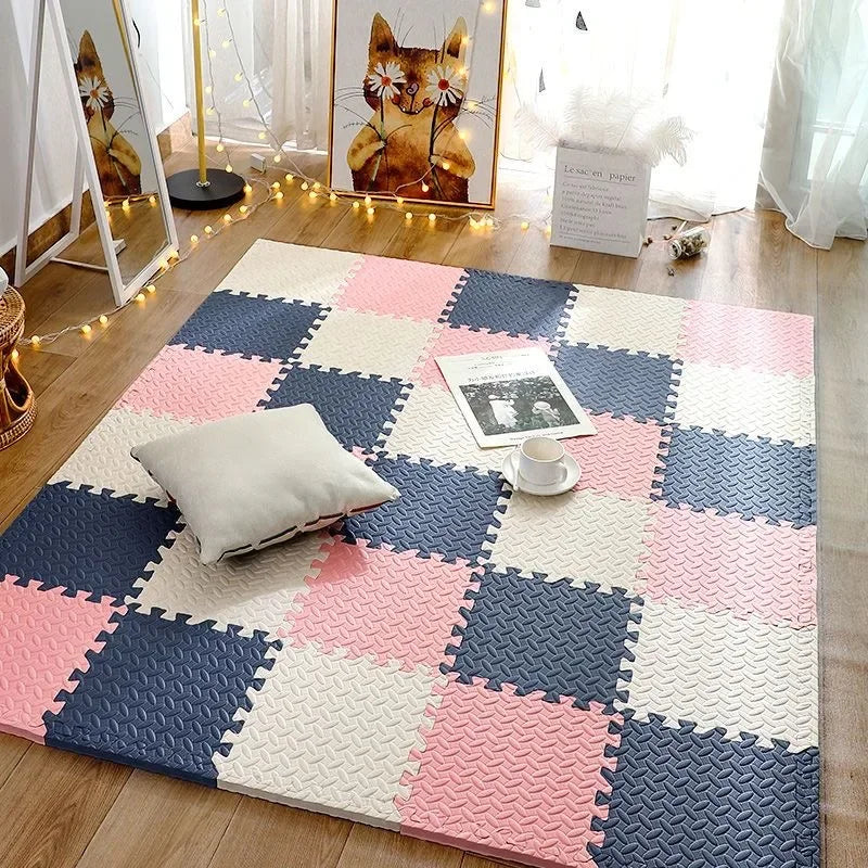 Tapis de Jeu en Mousse pour Bébé | Non Toxique et Absorbant les Chocs