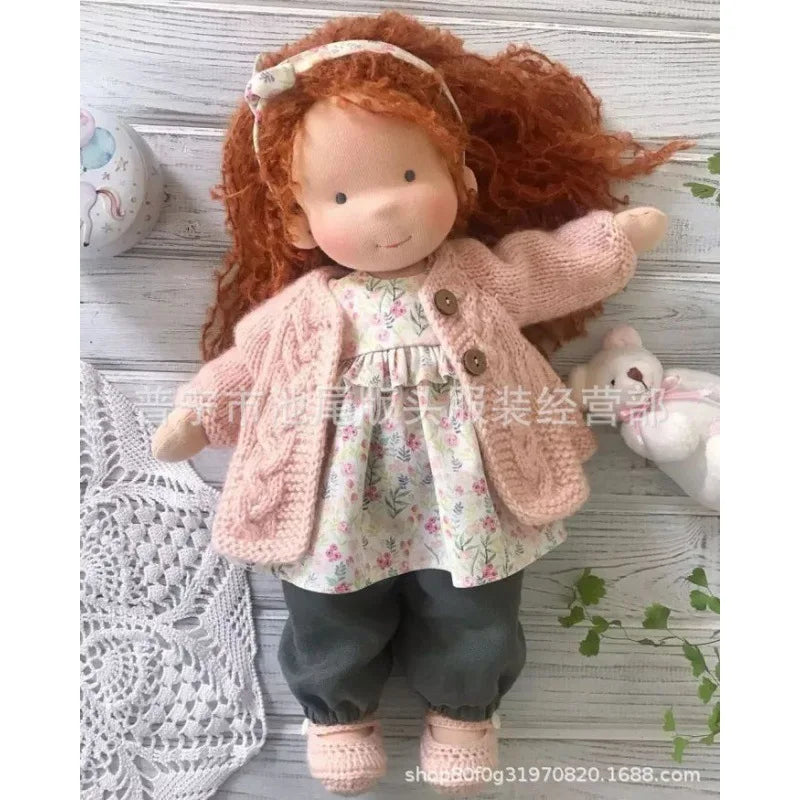 Poupée en Peluche Waldorf | Douceur Kawaii et Cadeau Prêt à Offrir
