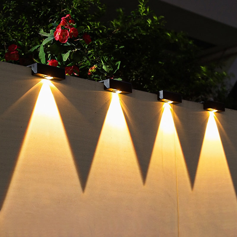 Éclairage Solaire Extérieur LED | Résistant aux Intempéries et Économe en Énergie
