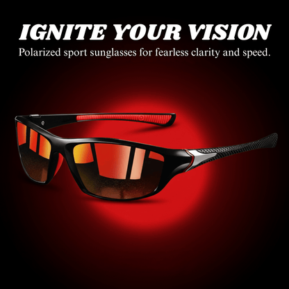 Lunettes de Sport Polarisées UV400 | Clarté et Confort pour Activités Extérieures
