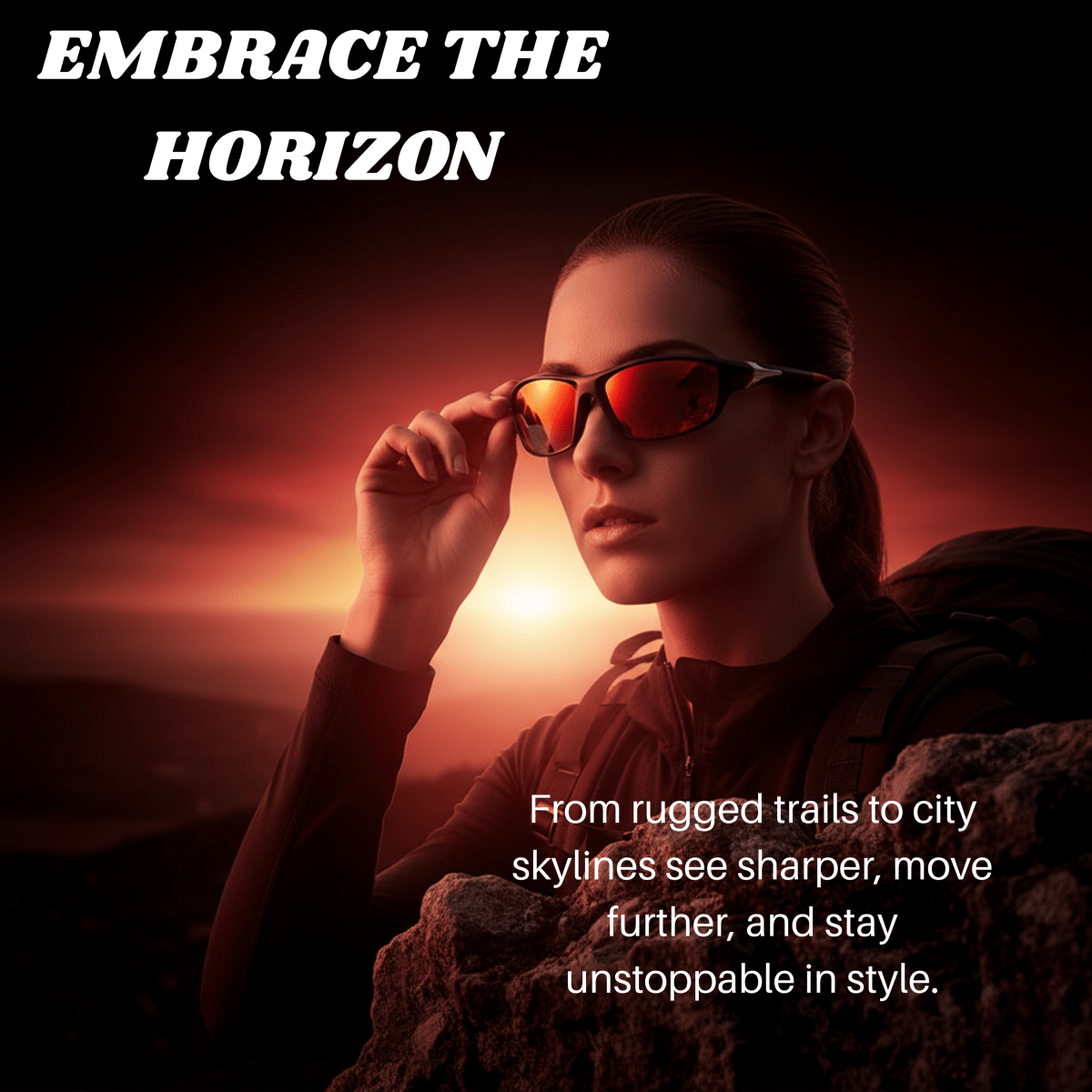 Lunettes de Sport Polarisées UV400 | Clarté et Confort pour Activités Extérieures