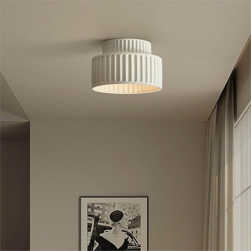 Lampe de Plafond en Céramique | Élégance Minimaliste et Atmosphère Chaleureuse
