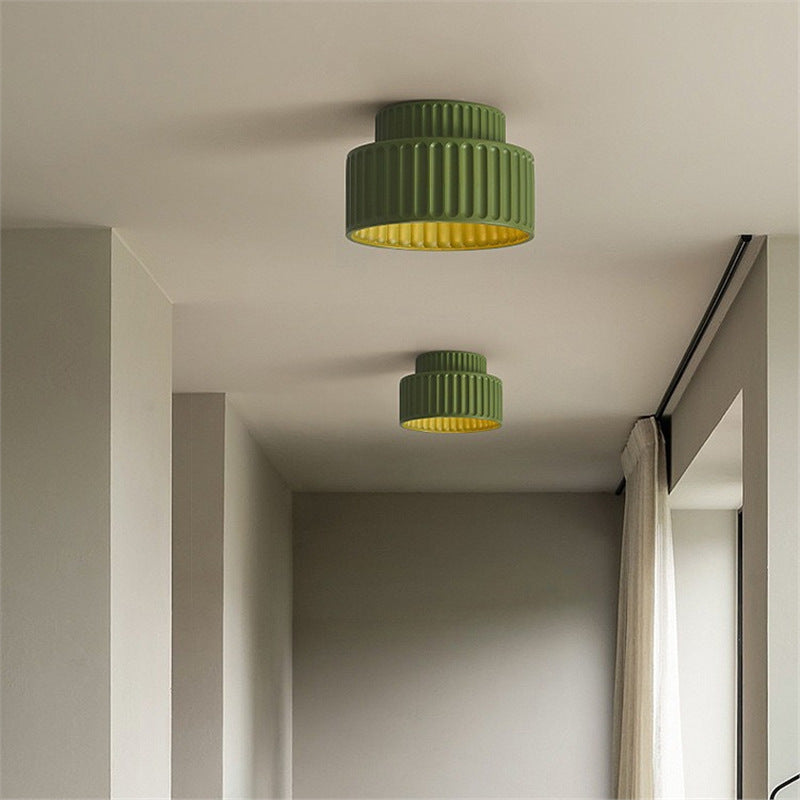 Lampe de Plafond en Céramique | Élégance Minimaliste et Atmosphère Chaleureuse