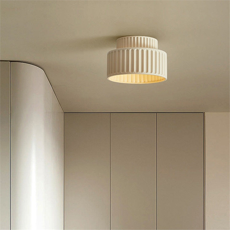 Lampe de Plafond en Céramique | Élégance Minimaliste et Atmosphère Chaleureuse