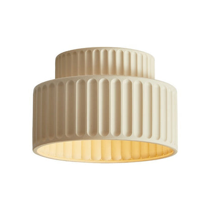 Lampe de Plafond en Céramique | Élégance Minimaliste et Atmosphère Chaleureuse