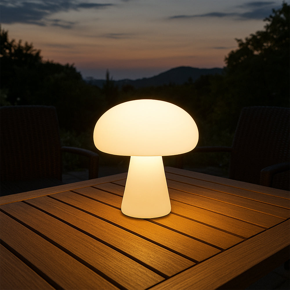 Lampe de Table Champignon Moderne | Éclairage Intérieur et Extérieur Chic
