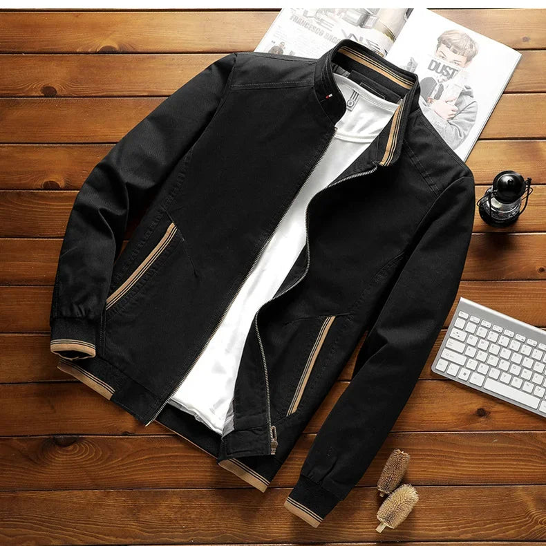 Veste Bomber Homme Confortable | Style Intemporel et Polyvalent