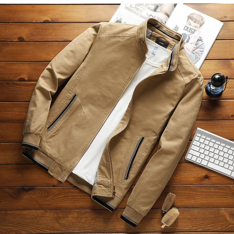 Veste Bomber Homme Confortable | Style Intemporel et Polyvalent