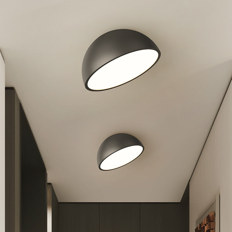 Lampe de Plafond Hémisphérique Moderne | Éclairage Élégant pour Intérieurs Contemporains
