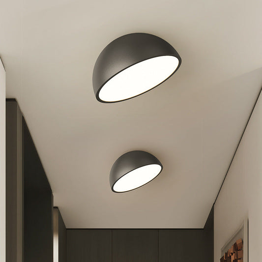 Lampe de Plafond Hémisphérique Moderne | Éclairage Élégant pour Intérieurs Contemporains