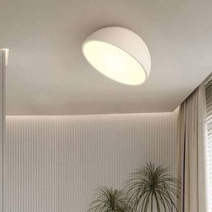 Lampe de Plafond Hémisphérique Moderne | Éclairage Élégant pour Intérieurs Contemporains