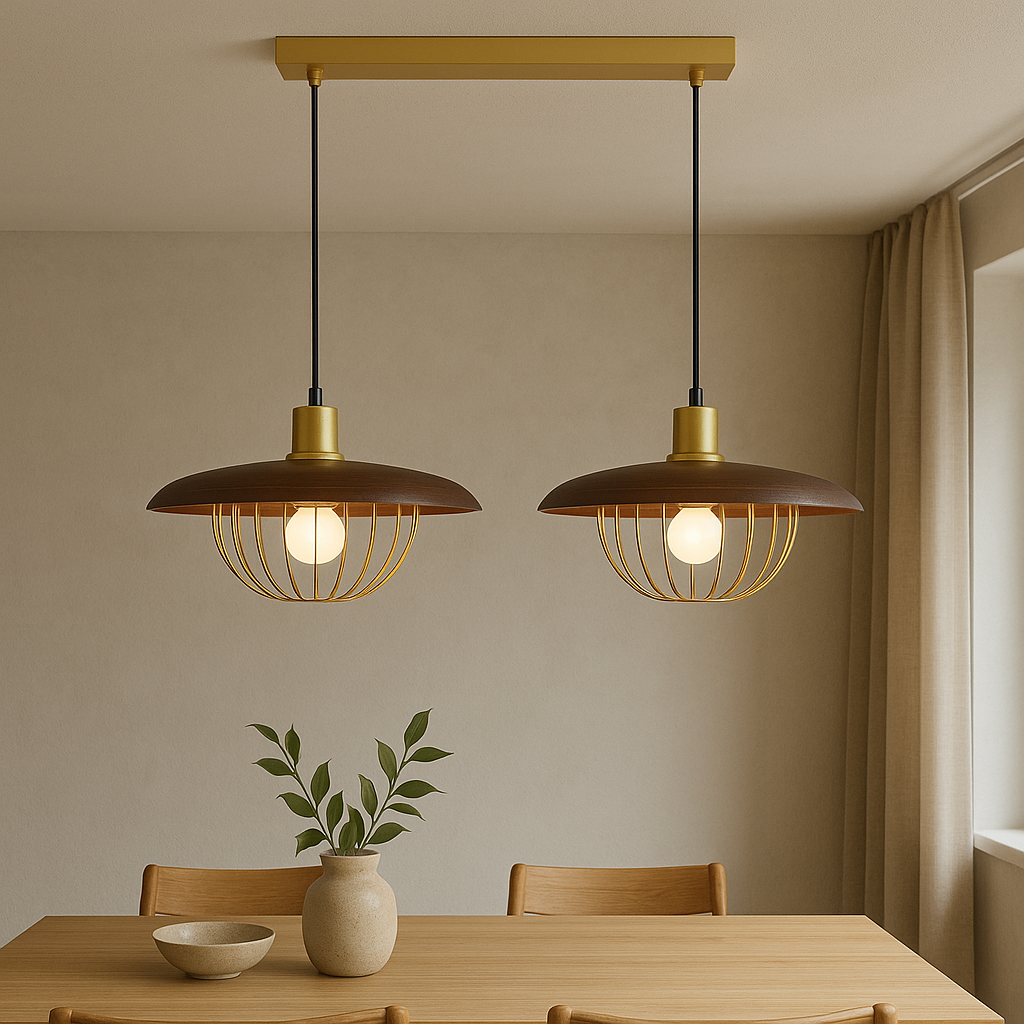 Lampe Suspendue Scandinave Minimaliste | Élégance et Chaleur pour Votre Intérieur