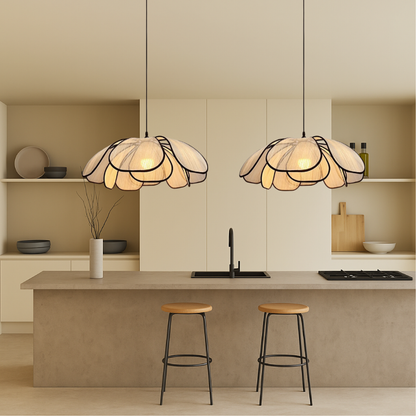 Lampe Suspendue en Bois | Design Élégant et Chaleureux