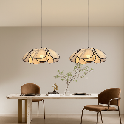 Lampe Suspendue en Bois | Design Élégant et Chaleureux