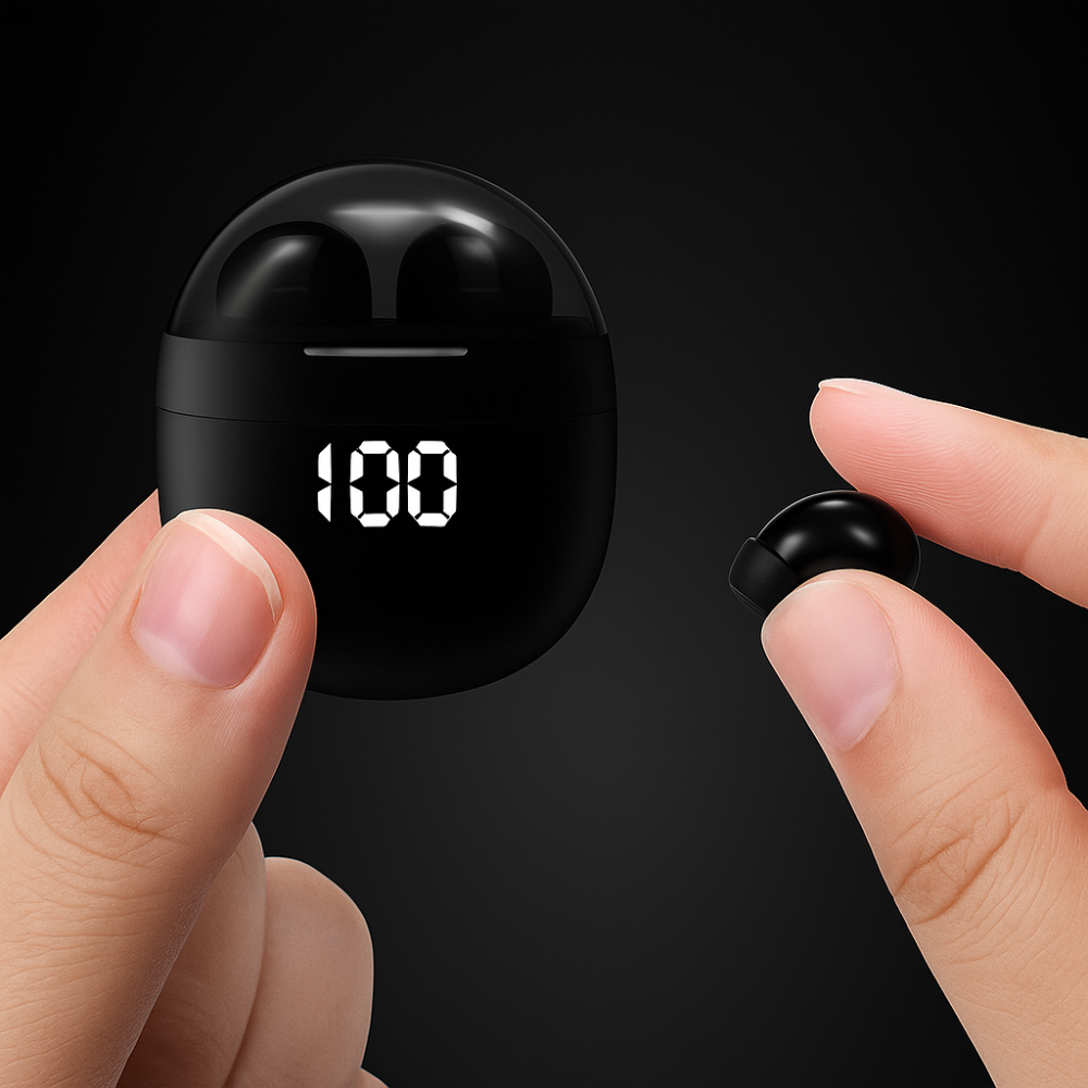 Écouteurs Bluetooth Mini Confortables | Son Clair et Conçu pour le Sommeil
