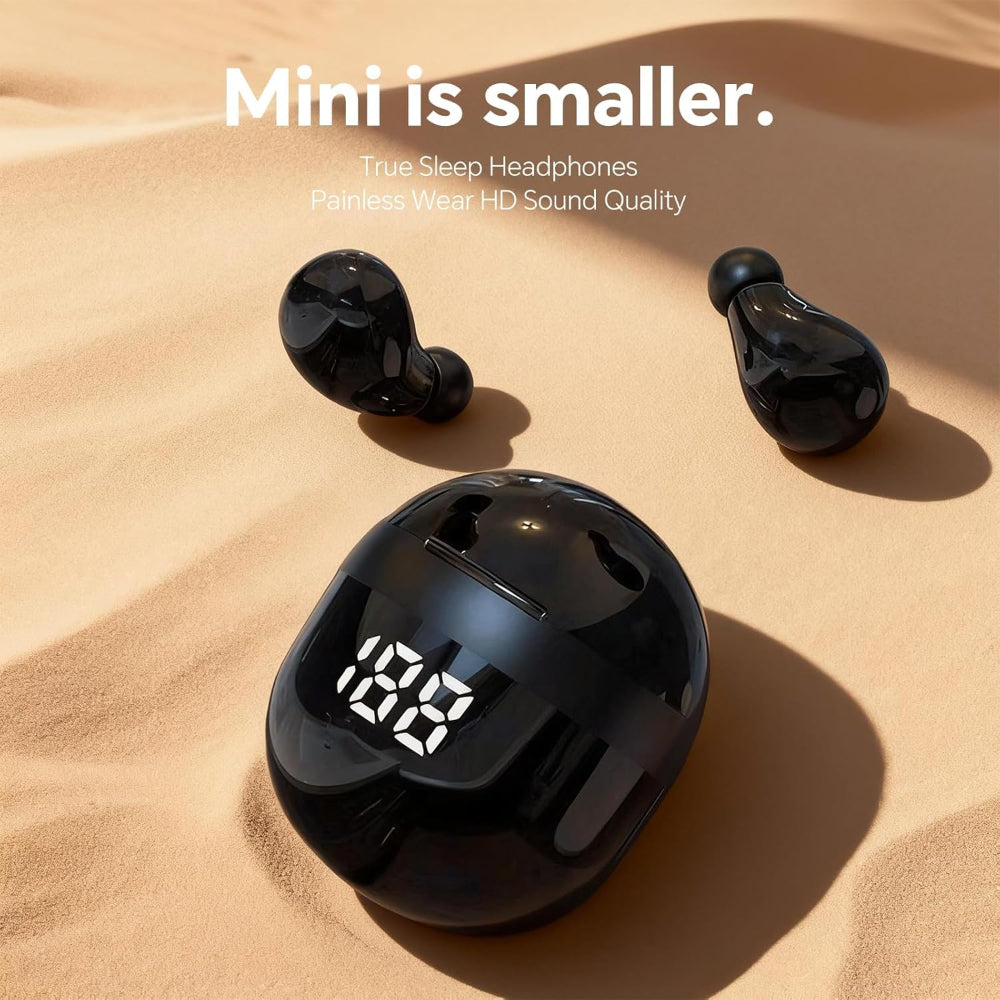 Écouteurs Bluetooth Mini Confortables | Son Clair et Conçu pour le Sommeil