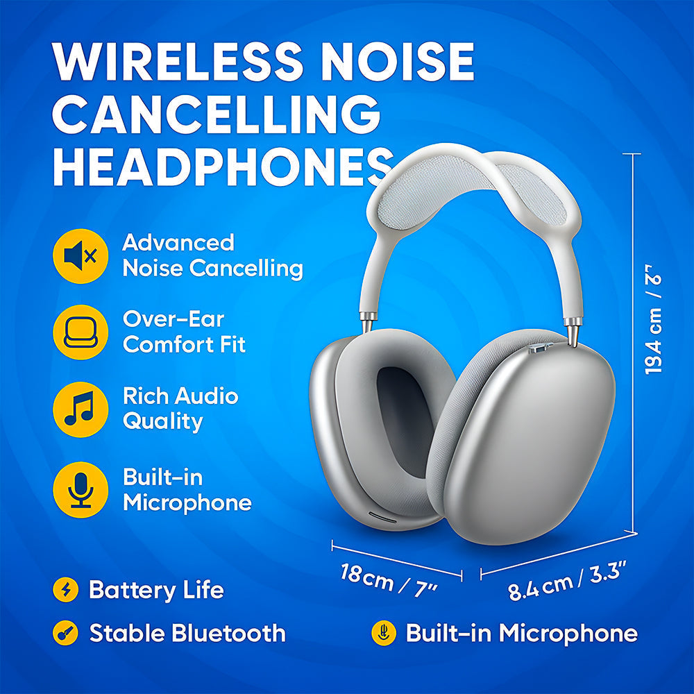Casque Bluetooth Réduction de Bruit | Confort et Qualité Sonore Exceptionnelle
