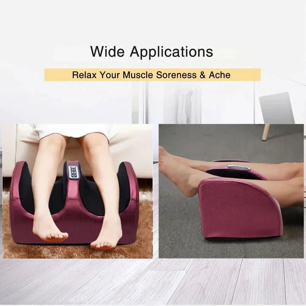 Massager de Pieds Shiatsu Chauffant | Relaxation Profonde et Confort Optimal