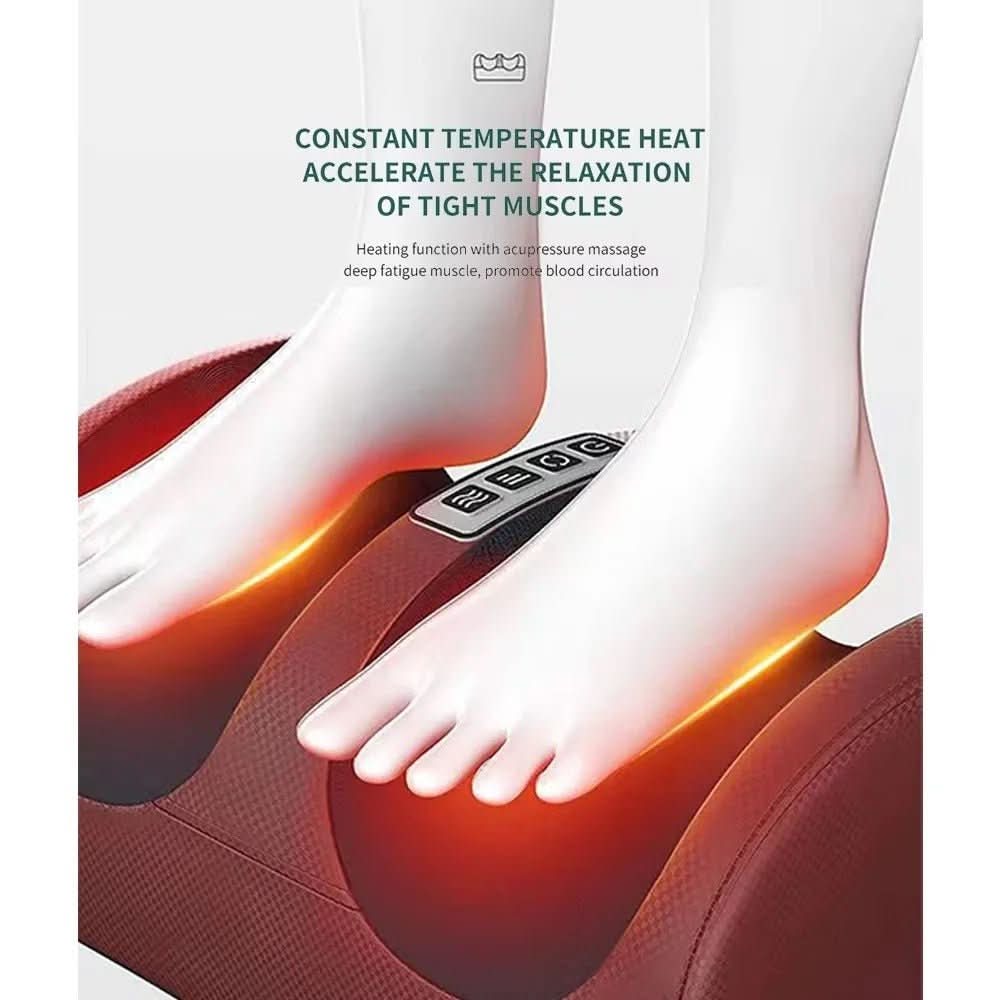 Massager de Pieds Shiatsu Chauffant | Relaxation Profonde et Confort Optimal