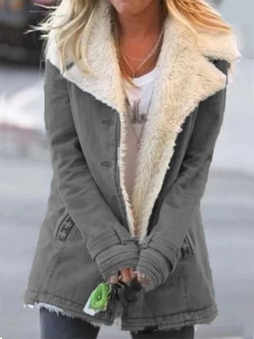 Manteau d'hiver pour Femmes | Chaud et Stylé avec Col Rabattu