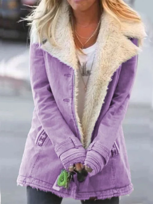 Manteau d'hiver pour Femmes | Chaud et Stylé avec Col Rabattu