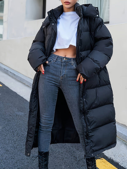 Doudoune Longue Femme Chaude | Élégante et Confortable pour Hiver