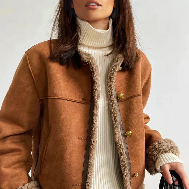 Veste d'Hiver Confortable pour Femmes | Élégance Vintage et Style Polyvalent