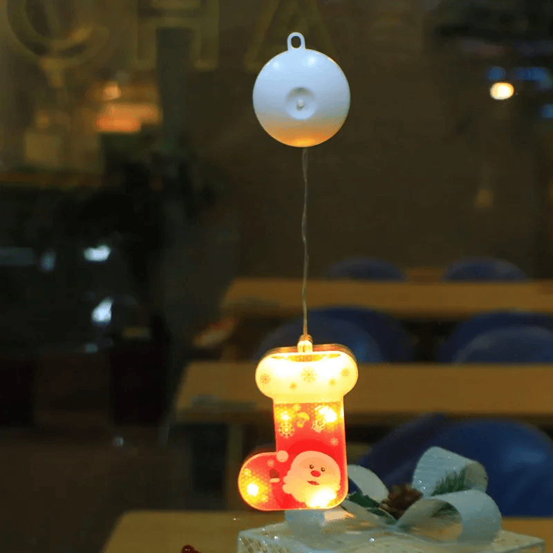 Lampe LED Flocon de Neige | Décoration Scintillante pour Noël
