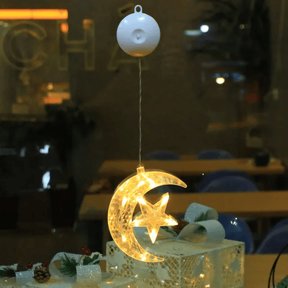 Lampe LED Flocon de Neige | Décoration Scintillante pour Noël