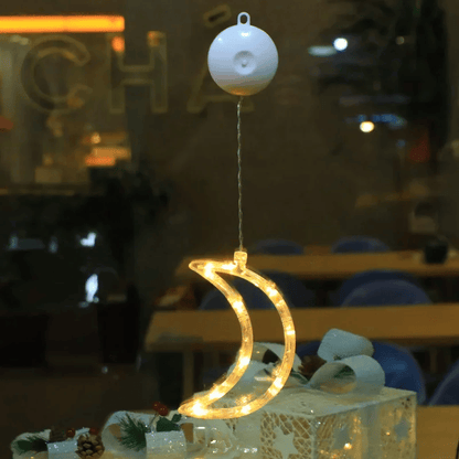 Lampe LED Flocon de Neige | Décoration Scintillante pour Noël